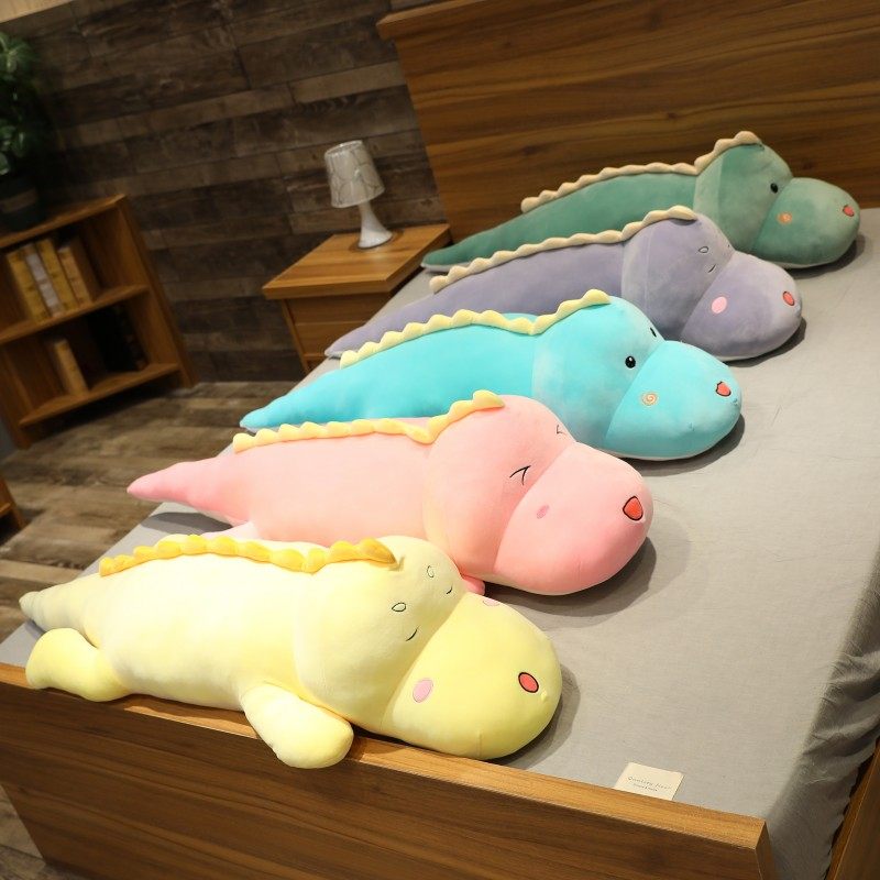 恐龙毛绒玩具女孩大号睡觉抱枕女生可爱床上布娃娃公Y仔超大号玩