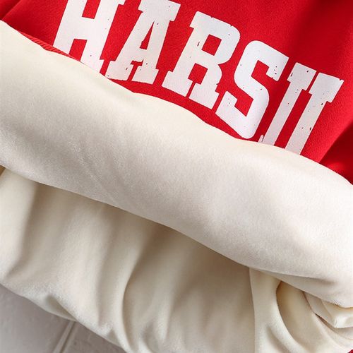 男童4加绒卫衣连帽202r2新款宝宝洋派潮款儿童秋冬装上衣加厚保暖