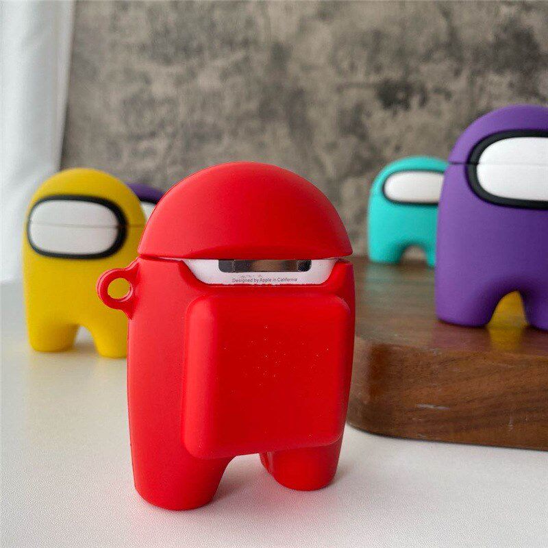 Cartoon Among us Game Case For Airpods 1 2 3 Air Pods Pro E
