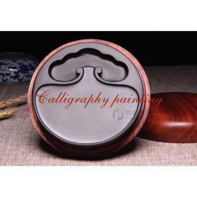 新品She Ink Stone RuYi Inkstone Inkslab Calligraphy Painting