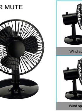Newest Rotatable Metal Oscillating Table Fan Personal Desk F