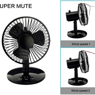 Oscillating Table Fan Newest Desk Metal Personal Rotatable