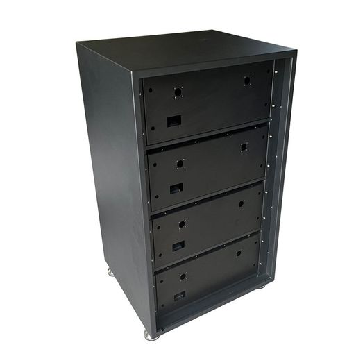 冷轧板钣金焊接件锂电池储能机箱外壳钣金箱O体烤漆喷涂机箱充电