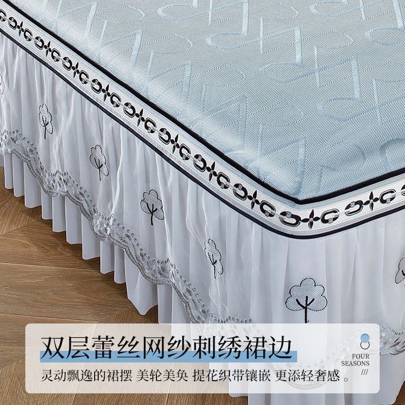 冰丝沙发垫夏季2025新款防滑三座一贵妃L沙发套罩全包万能凉席坐