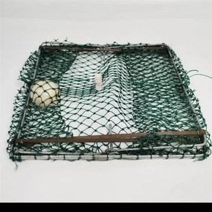青蟹夹翻转蟹笼青蟹笼海用抓钓三角赶海螃蟹笼网铝包镀锌螃蟹夹笼