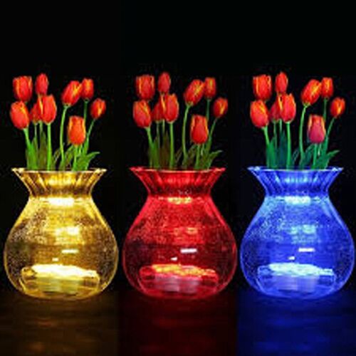 12pcs/Lot Waterproof LED Tealight Underwater Candle Lamp Bat