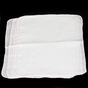 10pcs/lot Square  Cotton Facial Cleansing Muslin Cloth Makeu