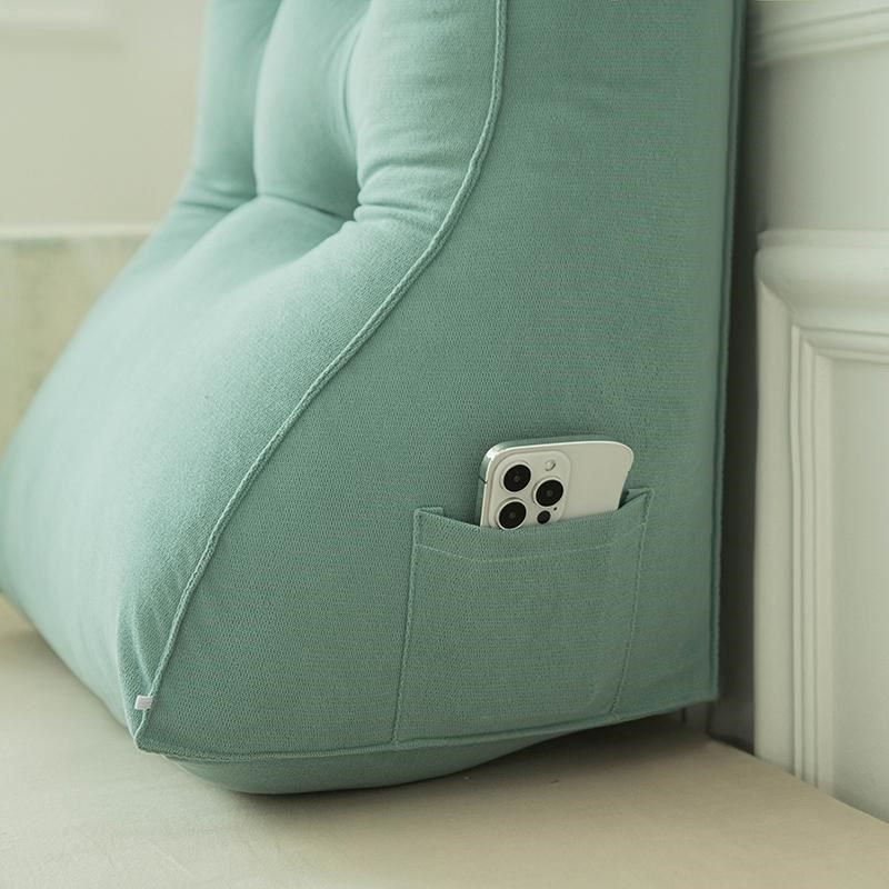 新款床头靠垫护腰沙发三角靠背床上榻榻米软包靠枕护腰护颈可拆洗,居家布艺,床头靠垫,淘宝优惠券,粉丝福利购,淘宝优惠卷