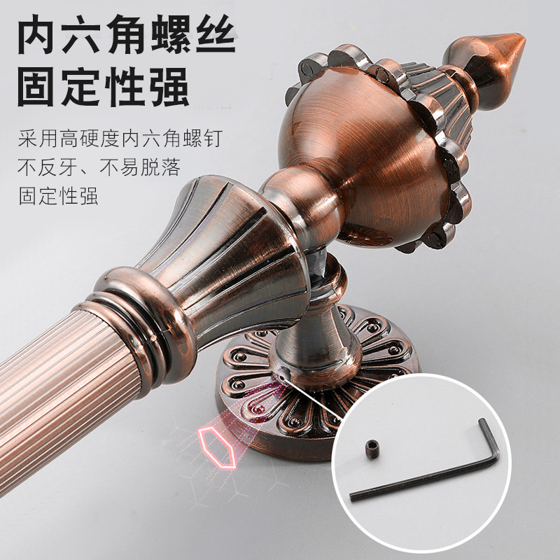 佐耐大门大拉手高档豪华别墅新中式仿古加厚玻璃门木门古铜长把手