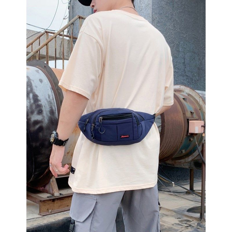 E8运动跑步手机腰包男女大容量工作生意时尚防水户外收钱包新