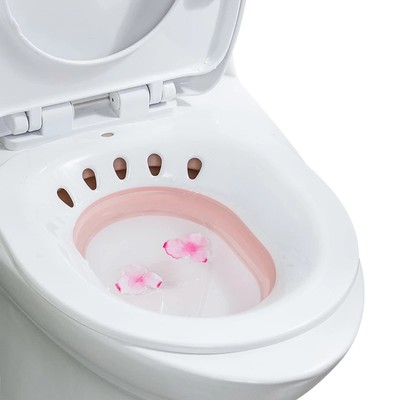 速发Woman Folding Toilet Bidet Postpartum Bath Toilet Seat S