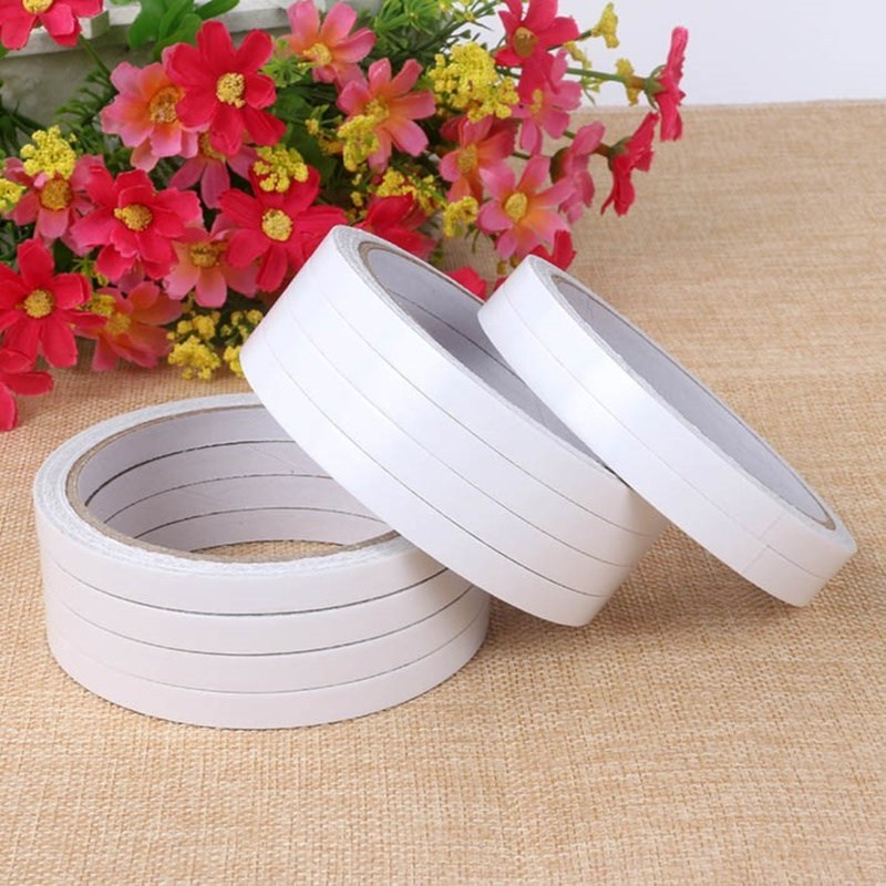 新品Width 8mm~12mm Stationery Two Faced Super y Tape DIY Scr