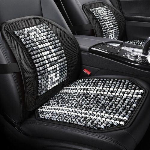 木珠汽车坐垫亚克力透气珠子司机车用小车大货车凉席夏天单个凉垫