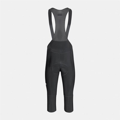 PNS新款春秋军绿薄抓绒保暖透气骑行裤自行车背带七分裤单车服