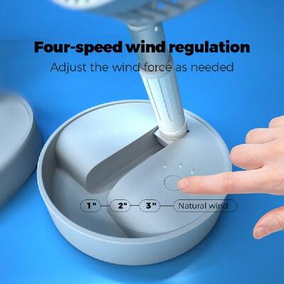 Telescopic Pedestal uFan Portable Standing Fan USB