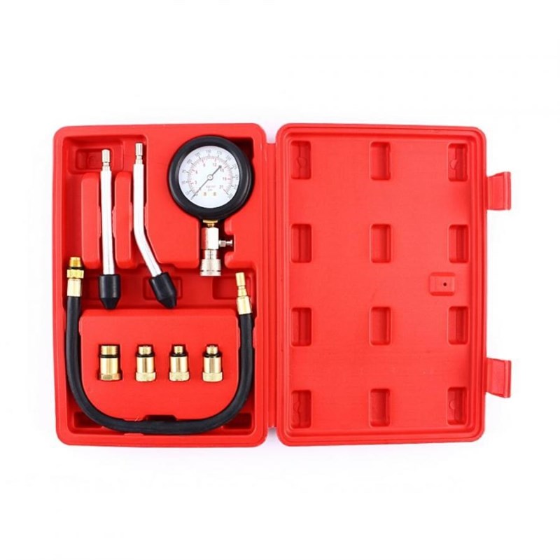 新品Pressure Meter Petrol Engine Compression Tester Test Gau