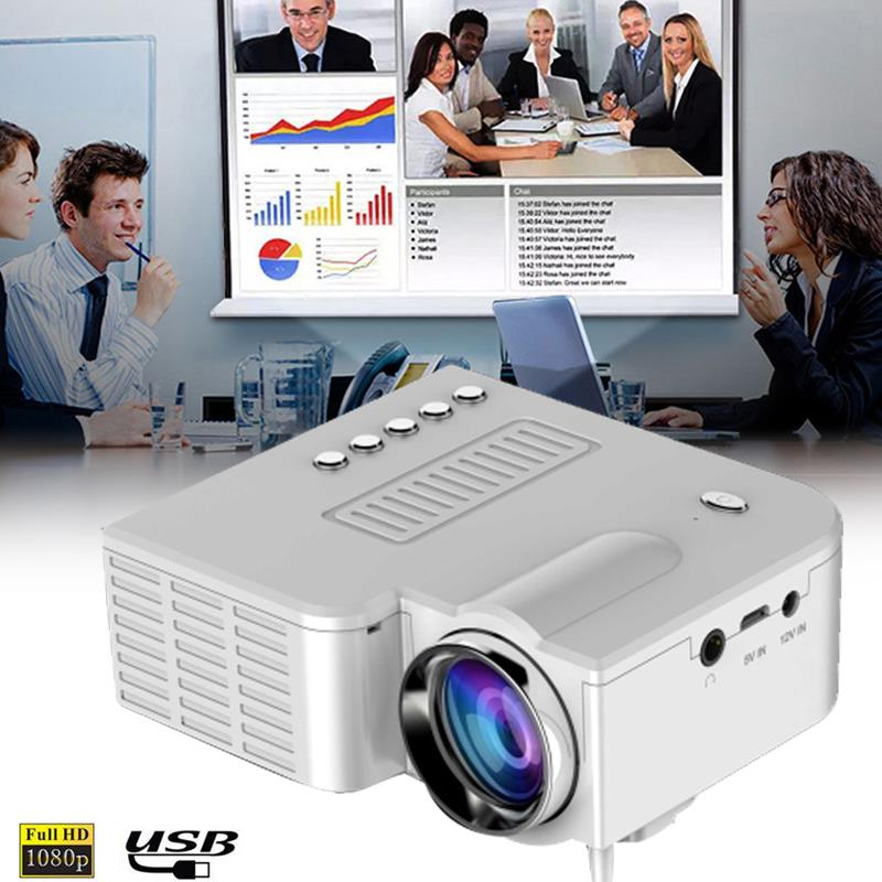 推荐Mini Portable UC28CB/UC28D projector 500LM Home Theater