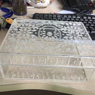 明仕透明亚克力板雕刻 抛光 折弯 打孔 有机玻璃制品PC板加工成型