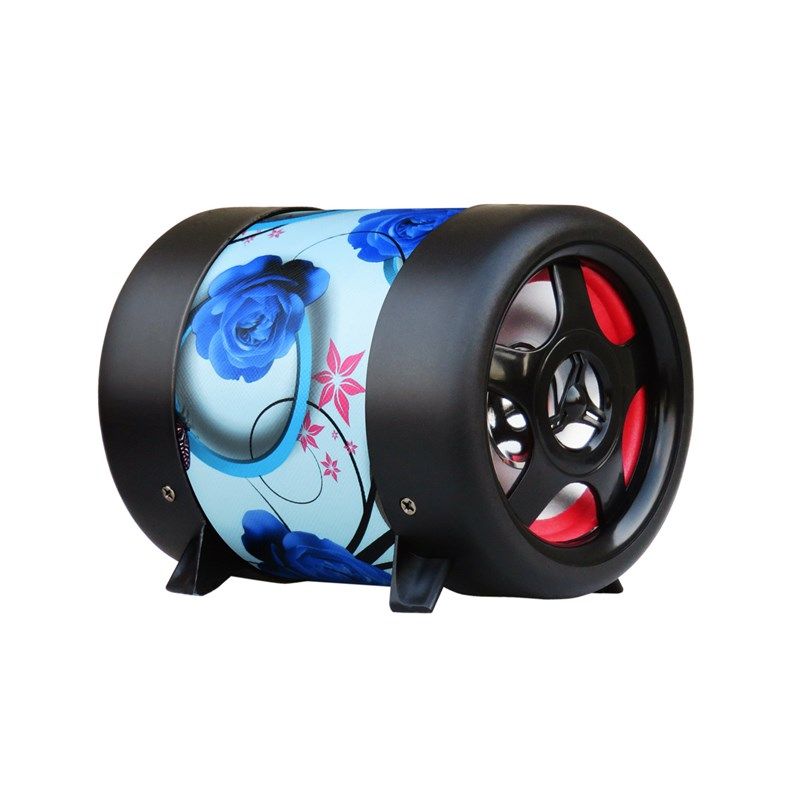 4寸圆形能车h载家用蓝牙低音炮音箱电动摩托车电脑音响承接订单