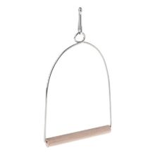 Stand Toys Natural Wood Bird Parrot Swing Hammock Perch 推荐