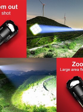 880000 LM XHP160 Super Powerful Led Flashlight 18650 26650 T