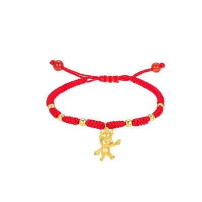 速发Gold Color Cow Lucky Bracelet Fashion Holiday gift Brace