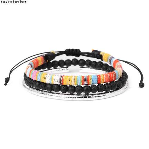 小众高货.Bohemia Embroidery Woven Anklets Surfer Beach Ankle