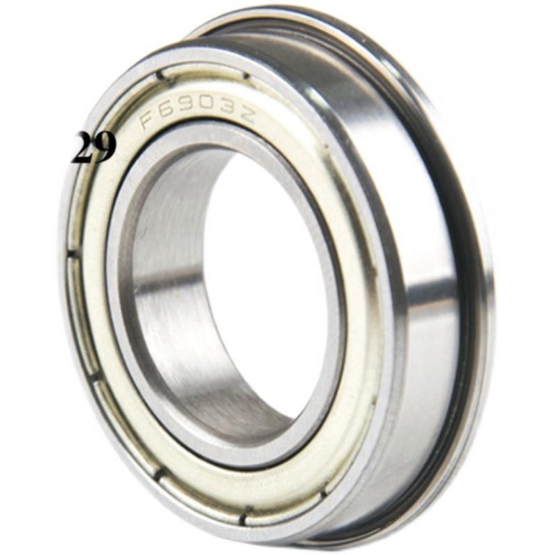 米思米法兰轴承FL692ZZ FL693ZZ FL694ZZ FL695ZZ FL696Z FL698ZZ