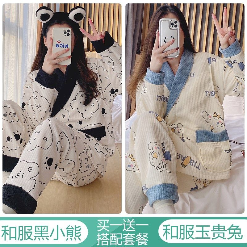 待产和服春秋冬季加厚保暖空气棉产后喂奶哺乳月子服孕妇睡衣,孕妇装/孕产妇用品/营养,家居服套装,淘宝优惠券,粉丝福利购,淘宝优惠卷