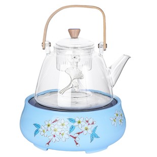 莺歌烧煮茶器电陶炉o家用煮茶静音小型煮茶全自动烧花茶壶玻璃茶