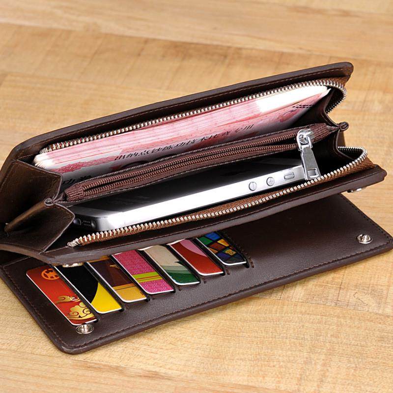 钱包男长款拉链钱夹商务手拿包男士手包手抓包,箱包皮具/热销女包/男包,男士包袋,淘宝优惠券,粉丝福利购,淘宝优惠卷