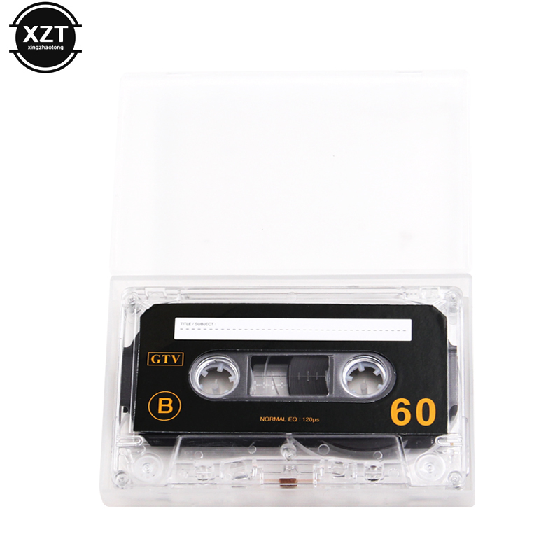 极速1pcs Standard Cassette Blank Tape Player Empty 60 Minute