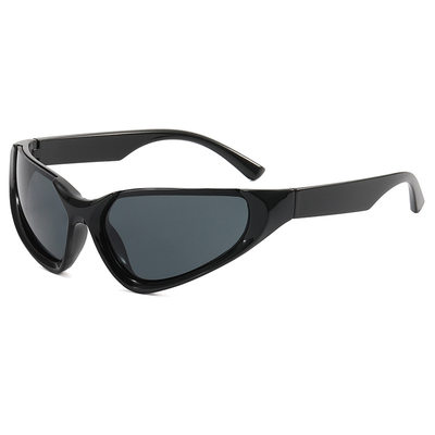 推荐New men's sports sunglasses trendsetter personality half