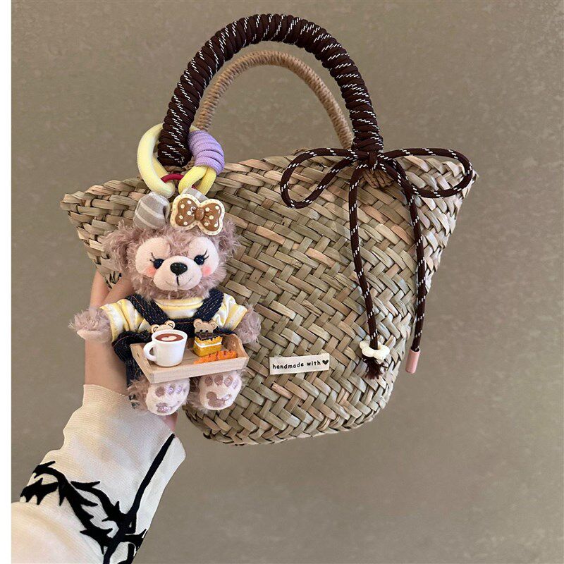 雪莉玫车饰毛绒公仔挂件坐姿玫玫书包配饰背包挂件高级感女生礼物