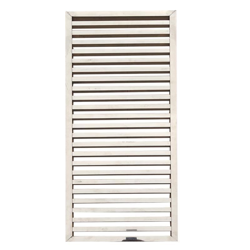 不锈钢厨房排水沟地沟盖板白钢水篦子下水道盖板格栅雨水篦子100|