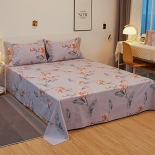 纯棉磨毛居家床单款 2米5床上全棉定制榻榻米床加大尺寸3米床被单