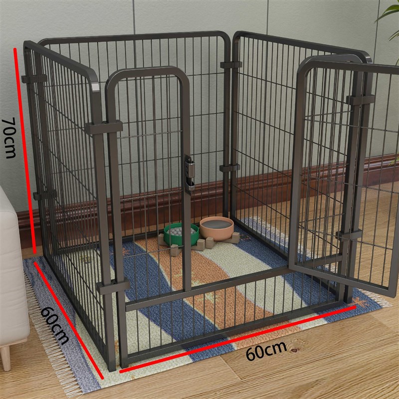 速发狗笼子狗围栏家用室内宠物栅栏自由组合小中大型犬围栏训厕狗