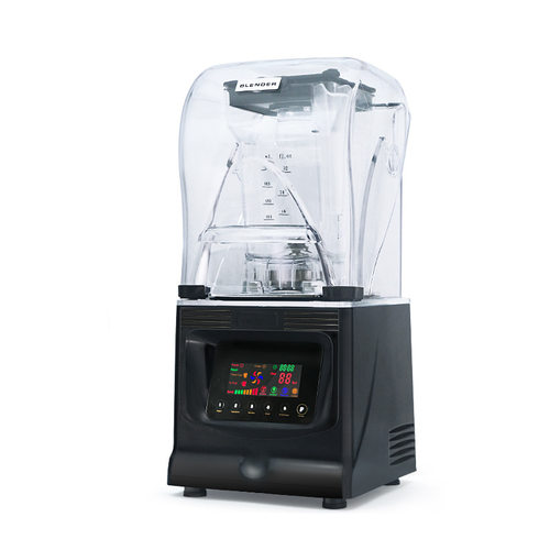 隔音罩沙冰机奶茶咖p啡店商用设备搅拌刨冰机碎冰沙机触屏版