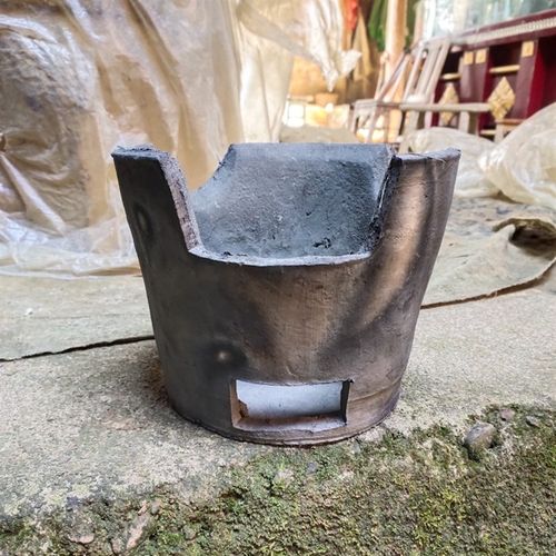 老式烧烤炉木炭炉家用火锅打边炉泥炉陶土大号炉考肉煮茶炉