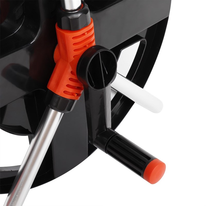 44.5x35cm Home Garden Hose Reel Holder Rack Pipe Storage Car
