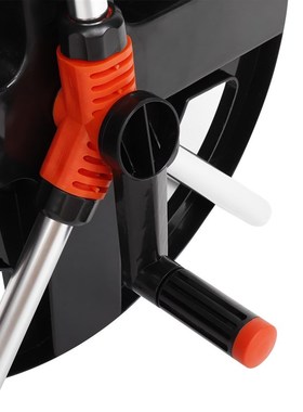 44.5x35cm Home Garden Hose Reel Holder Rack Pipe Storage Car