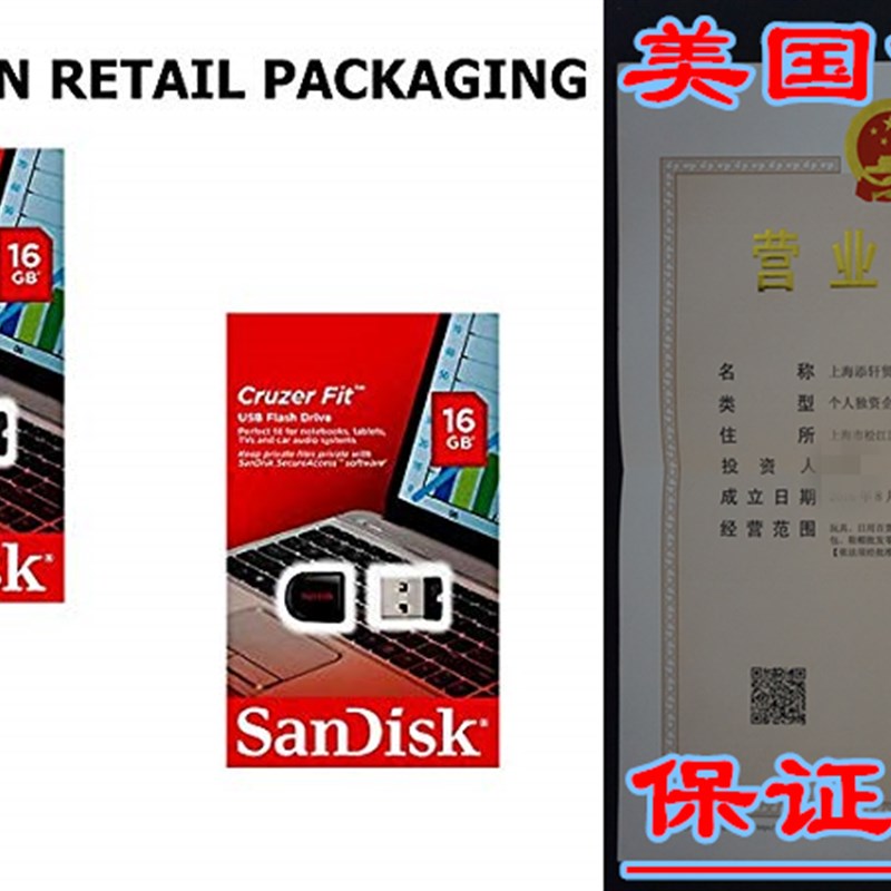 SanDisk Cruzer Fit 16GB (2 pack) SDC