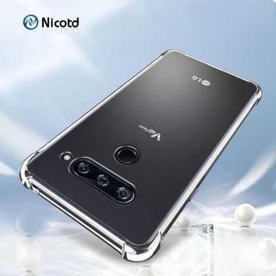 推荐ltra thin Clear Transparent TP Silicone Case  LG V50 V40