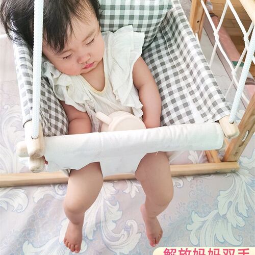荡秋千儿童秋千室内外小孩吊篮宝宝婴幼单杠O婴幼儿家用户外吊椅