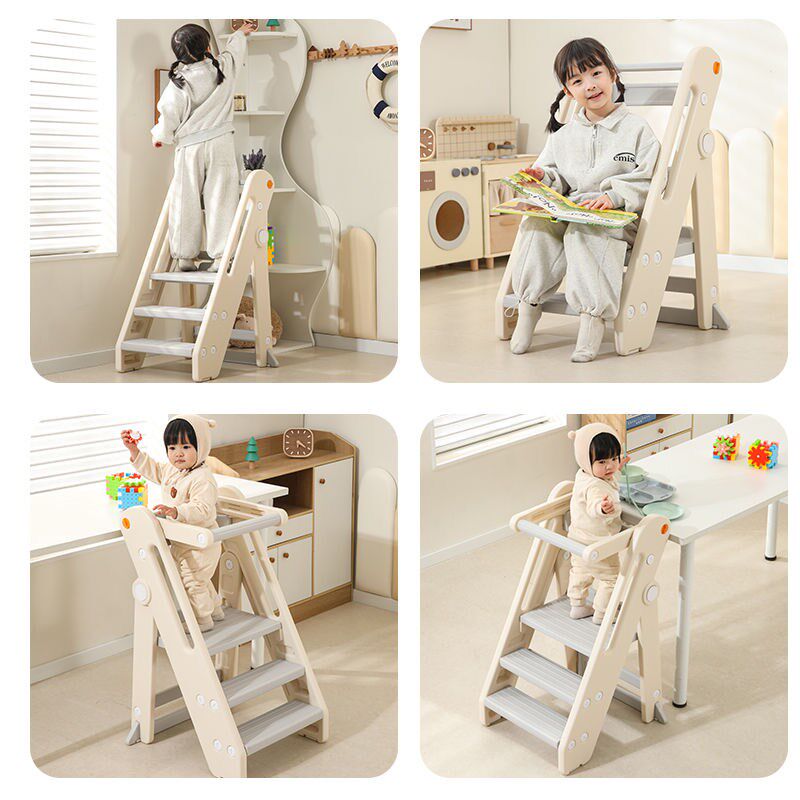 蒙氏学习塔宝宝洗漱台阶梯凳可折叠儿童登高踩脚凳婴儿洗手楼梯