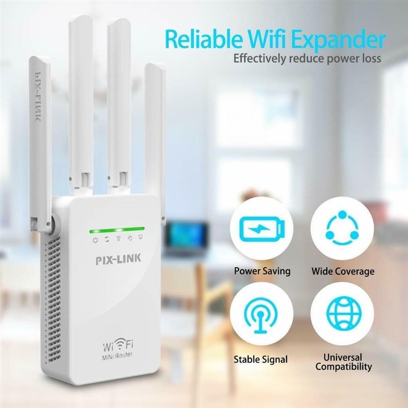 推荐300Mbps Wireless Router WiFi Signal Repeater Extender WI