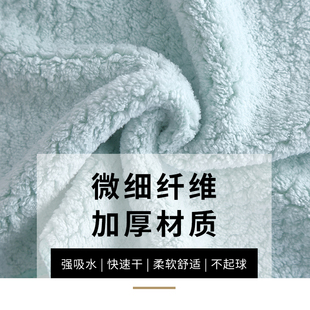 家用洗碗布不沾油抹布厨房用品吸水毛巾不L掉毛洗碗巾擦桌家务清
