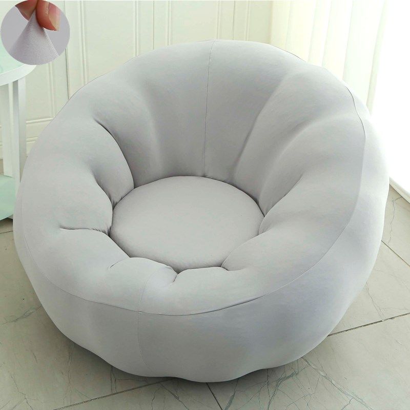 2024大圆形南瓜沙发套罩万能垫巾懒人山姆月亮休闲躺椅盖布单人笠