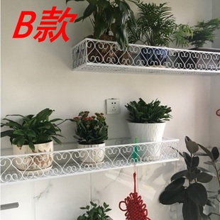 钉在墙上的花架子挂墙置物架养花放花挂墙外墙面花架壁挂户外阳台