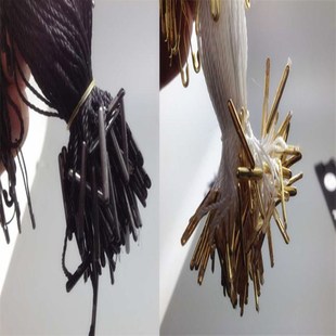 铜葫芦别N针线 吊牌绳 吊绳定做 小别针 吊粒手穿针绳 服装